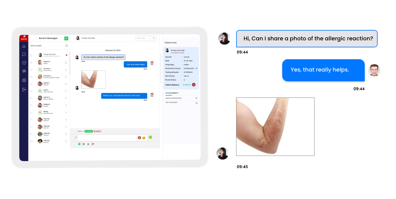 Enhance Patient Care with Secure Image Sharing
